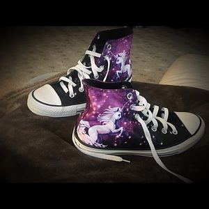 Converse All Star Galaxy Unicorn Size 8 Women’s